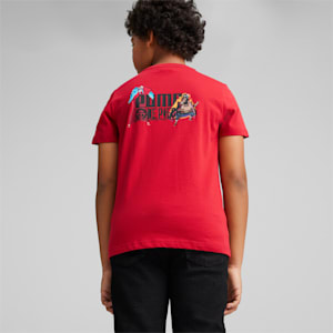 shirt puma big logo preto verde, Club Red, extralarge